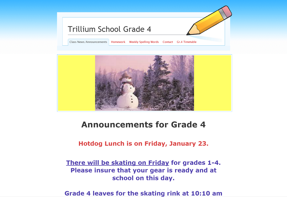Grade 4: trilliumschoolgrade4.weebly.com